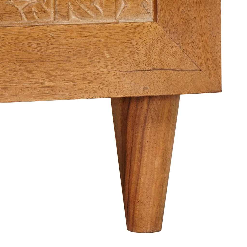 vidaXL Salontafel Lichtbruin 80 x 50 x 40 cm massief mangohout