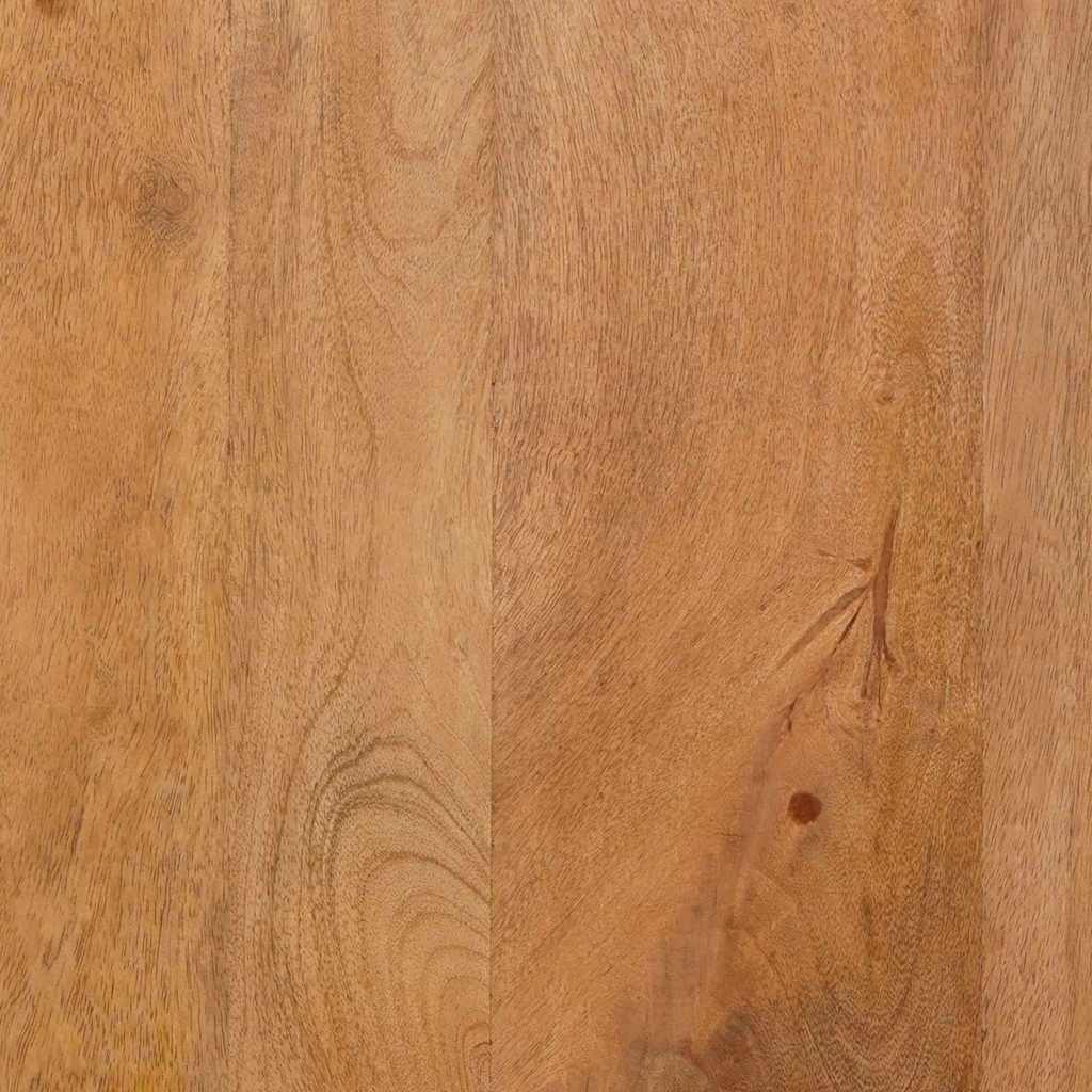 vidaXL Nachtkastje Lichtbruin 50 x 33 x 60 cm massief mangohout