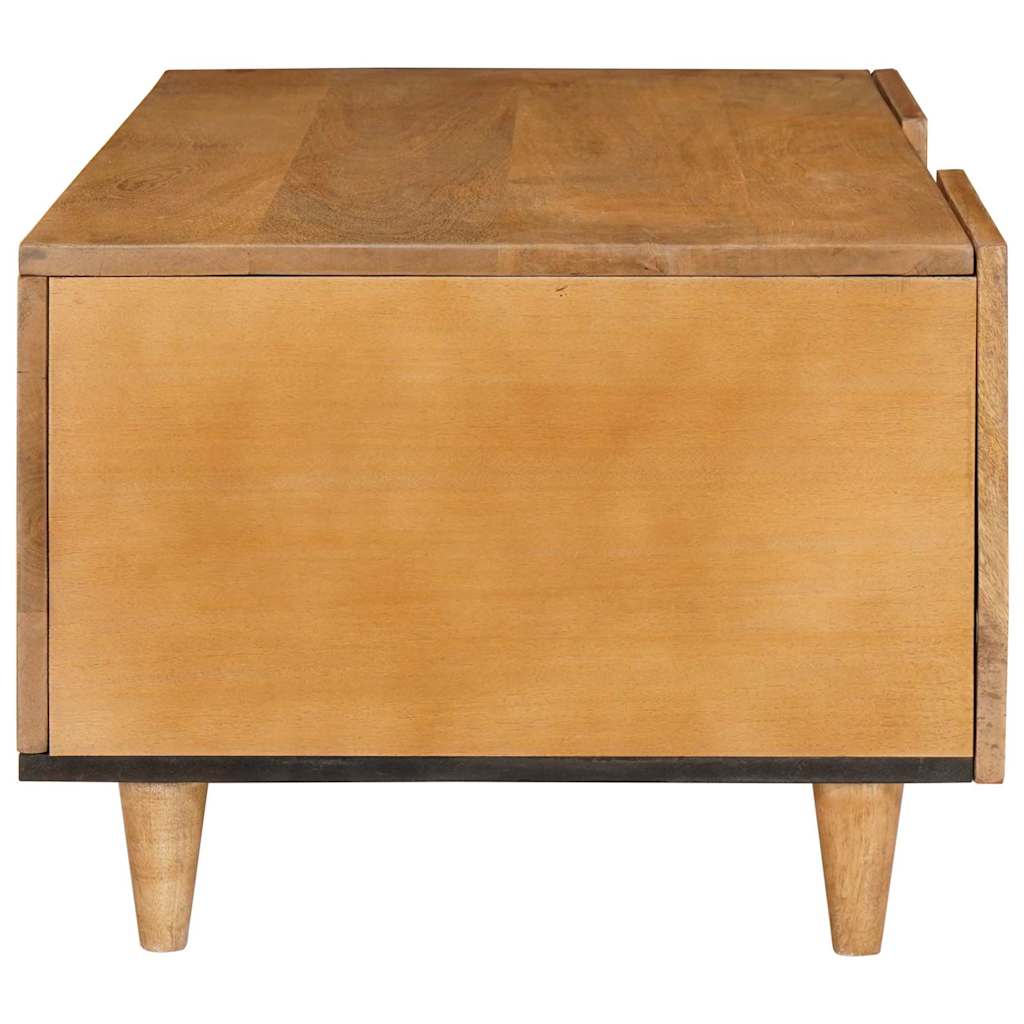 vidaXL Salontafel Lichtbruin 100 x 54 x 40 cm massief mangohout