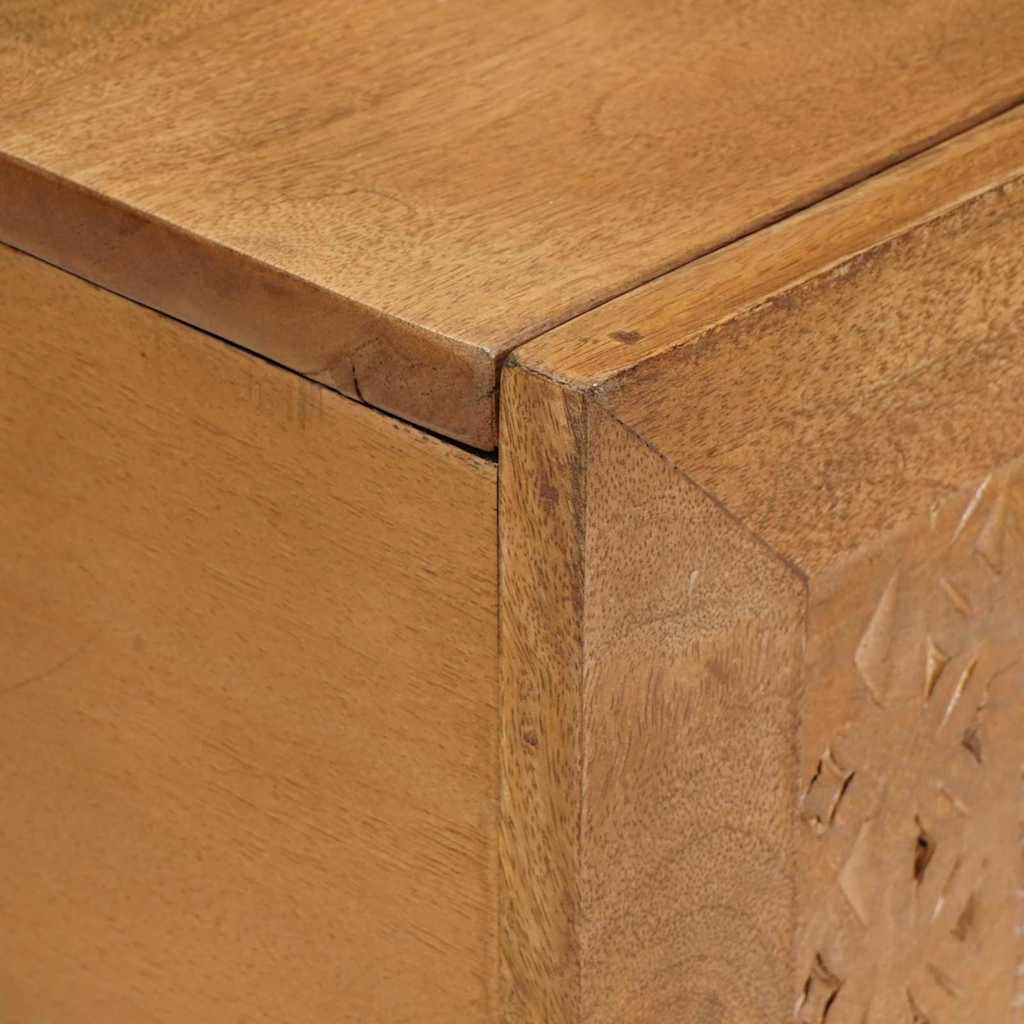 vidaXL Salontafel Lichtbruin 100 x 54 x 40 cm massief mangohout