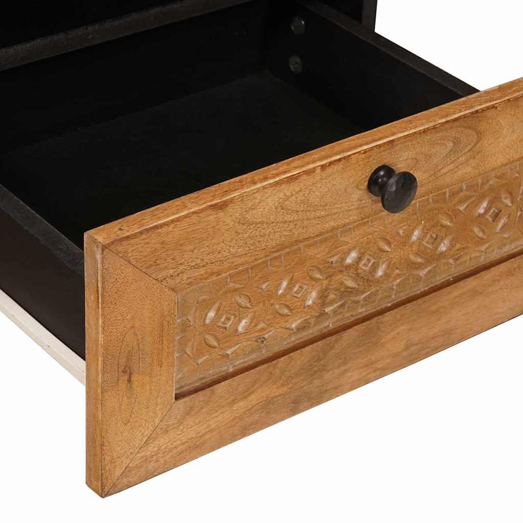 vidaXL Salontafel Lichtbruin 80 x 54 x 40 cm massief mangohout