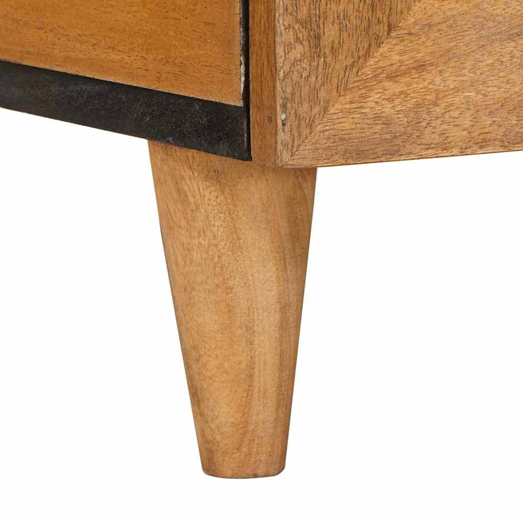 vidaXL Salontafel Lichtbruin 80 x 54 x 40 cm massief mangohout
