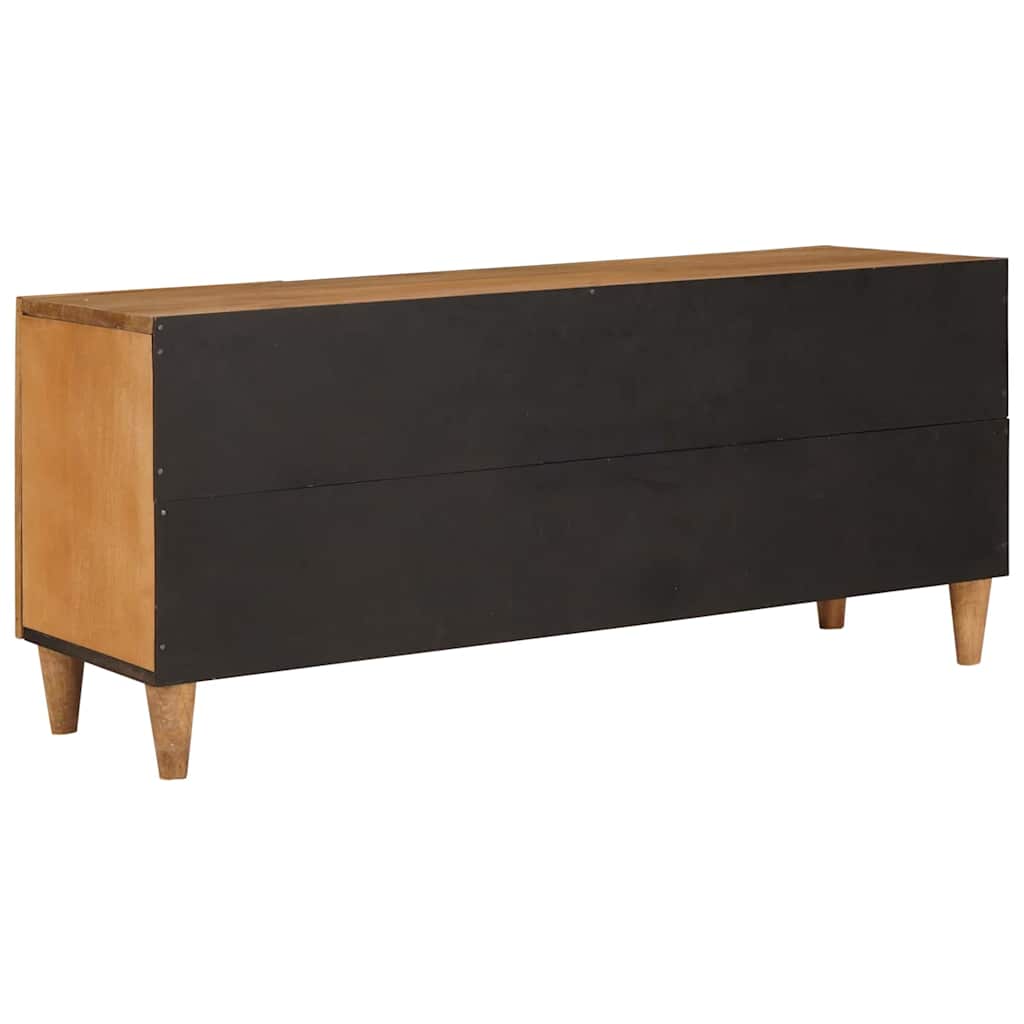 vidaXL TV-kast met lade Lichtbruin 105 x 33 x 46 cm massief mangohout
