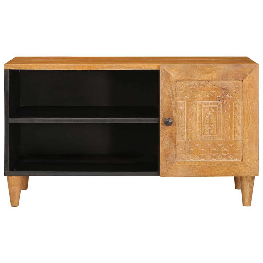vidaXL TV Eenheden met plank Licht Bruin 80 x 33 x 46 cm Bewerkt hout