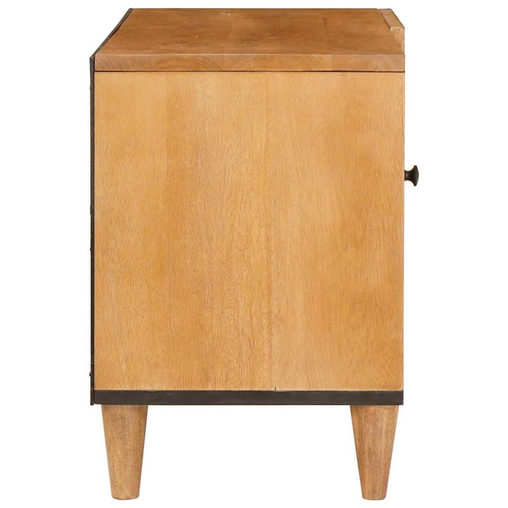 vidaXL TV Eenheden met plank Licht Bruin 80 x 33 x 46 cm Bewerkt hout