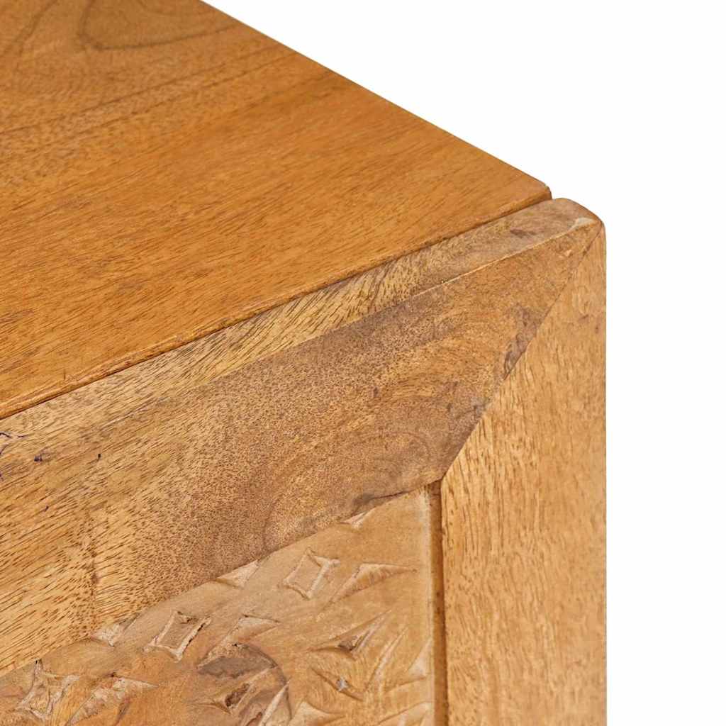 vidaXL TV Eenheden met plank Licht Bruin 80 x 33 x 46 cm Bewerkt hout