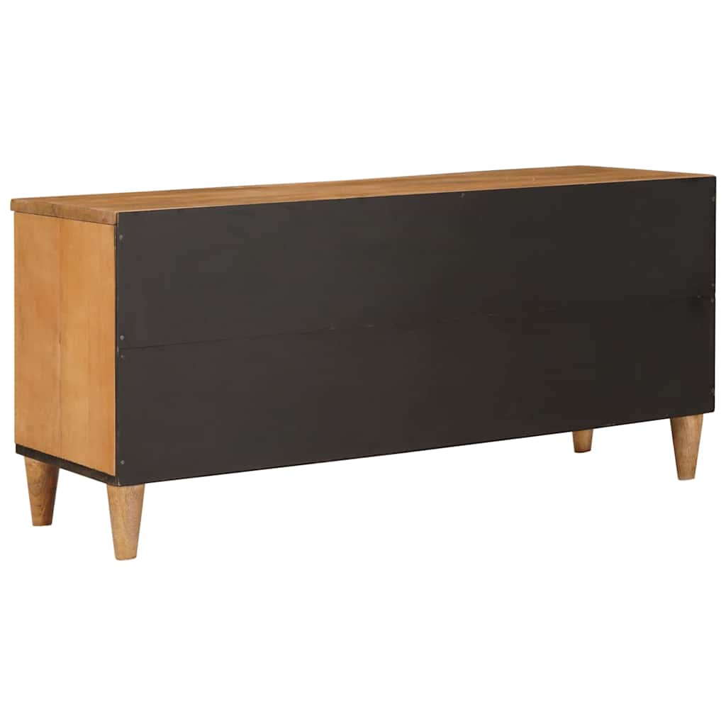 vidaXL TV-kast met lade Lichtbruin 105 x 33 x 46 cm massief mangohout
