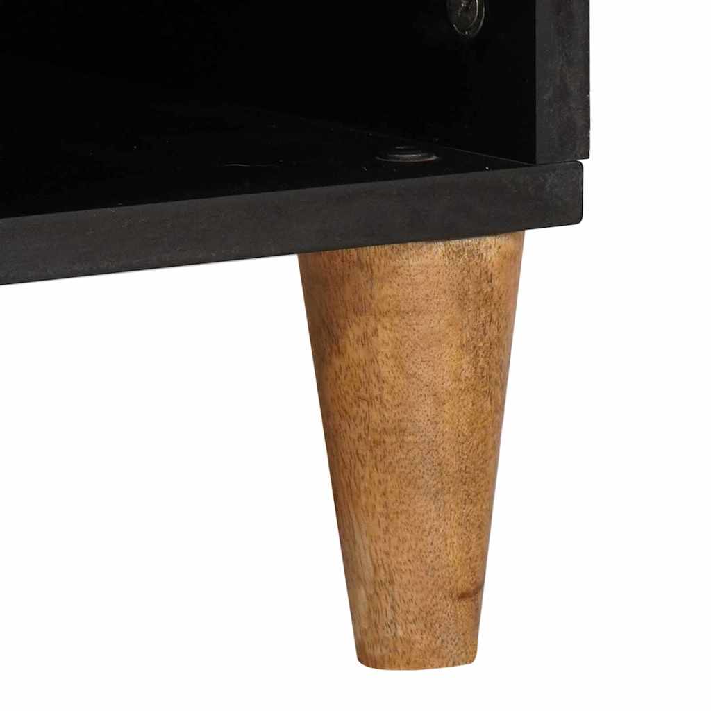 vidaXL TV-kast met lade Lichtbruin 105 x 33 x 46 cm massief mangohout