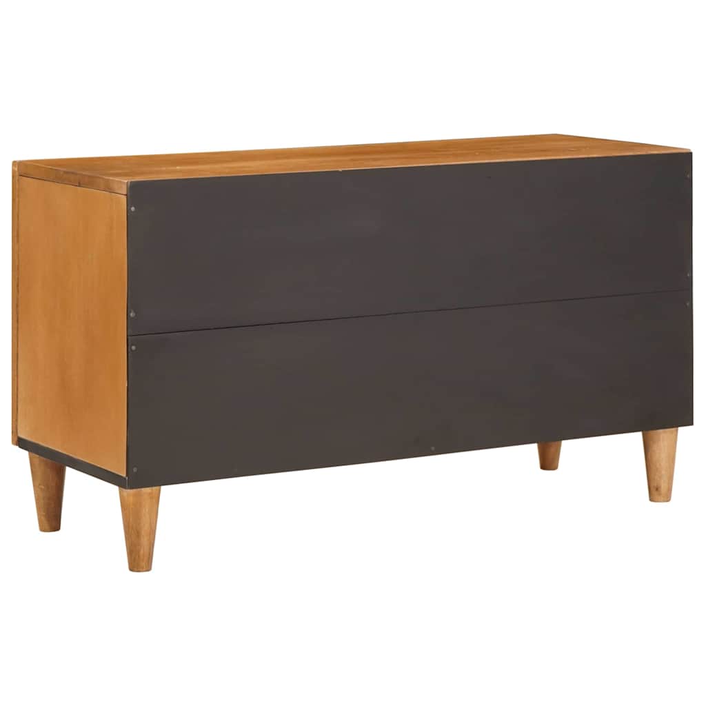 vidaXL TV-kast met lade Lichtbruin 80 x 33 x 46 cm massief mangohout