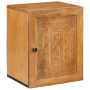 vidaXL Badkamer Kast Lichtbruin 38 x 33.5 x 160 cm Massief Mango Hout