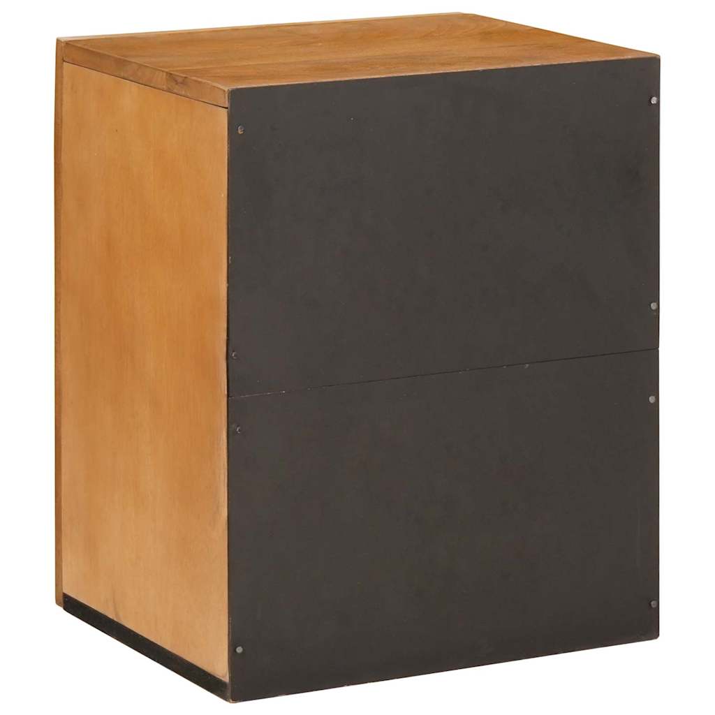 vidaXL Badkamer Kast Lichtbruin 38 x 33.5 x 160 cm Massief Mango Hout