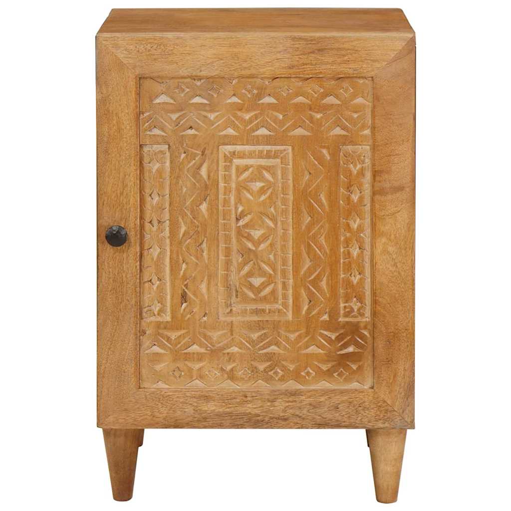vidaXL Badkamer Kast Lichtbruin 38 x 33.5 x 160 cm Massief Mango Hout