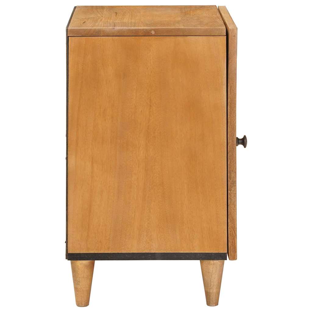 vidaXL Badkamer Kast Lichtbruin 38 x 33.5 x 160 cm Massief Mango Hout