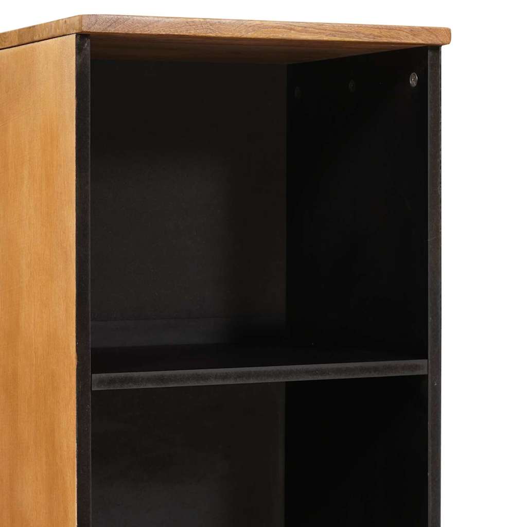 vidaXL Badkamer Kast Lichtbruin 38 x 33.5 x 160 cm Massief Mango Hout