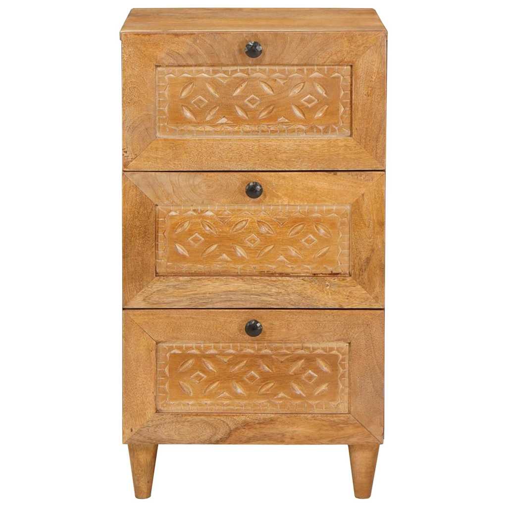 vidaXL Dressoir met lade Lichtbruin 33.5 x 40 x 75 cm