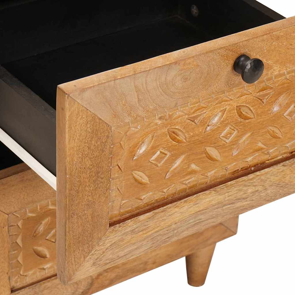 vidaXL Dressoir met lade Lichtbruin 33.5 x 40 x 75 cm