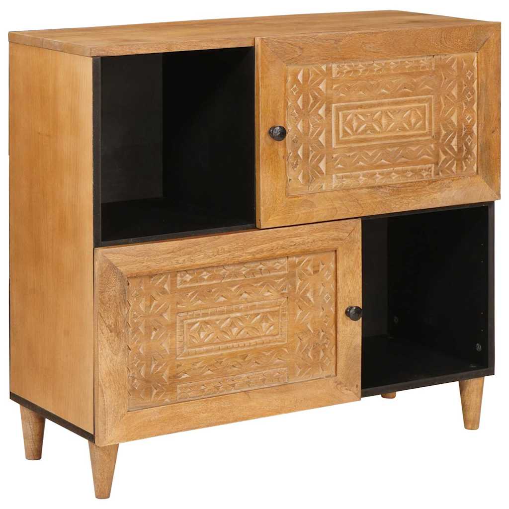 vidaXL Dressoir Lichtbruin Massief mango-hout en samengesteld hout