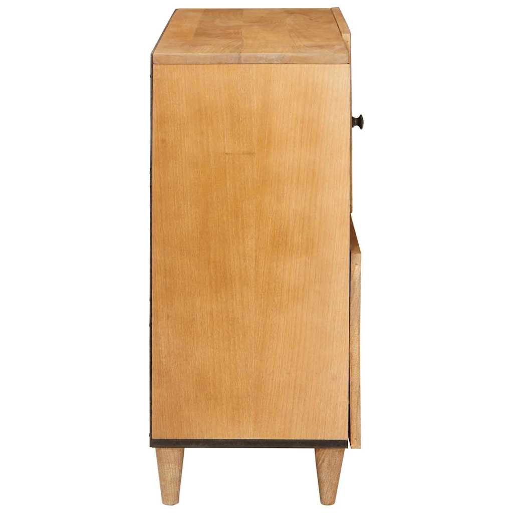 vidaXL Dressoir Lichtbruin Massief mango-hout en samengesteld hout