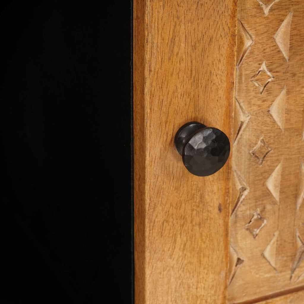 vidaXL Dressoir Lichtbruin Massief mango-hout en samengesteld hout