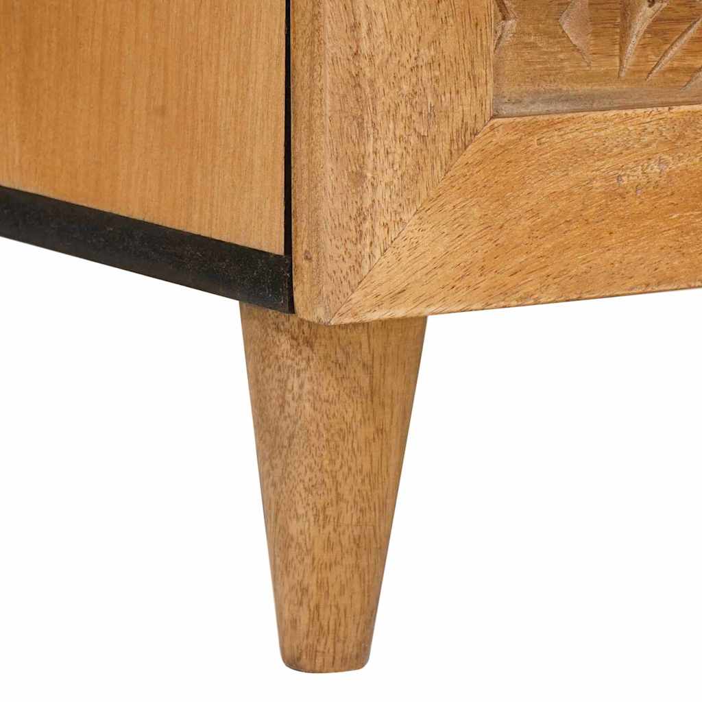 vidaXL Dressoir Lichtbruin Massief mango-hout en samengesteld hout