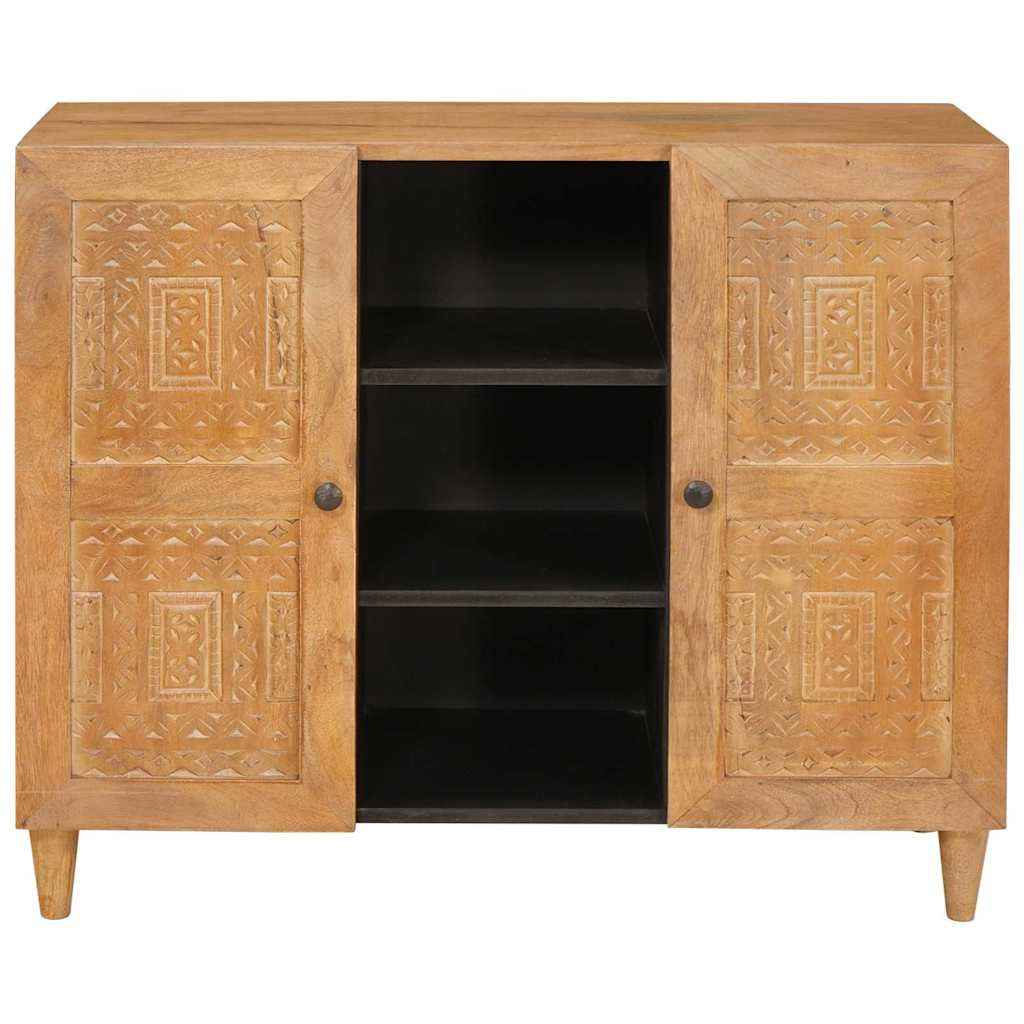 vidaXL Dressoir Lichtbruin 33.5 x 90 x 75 cm