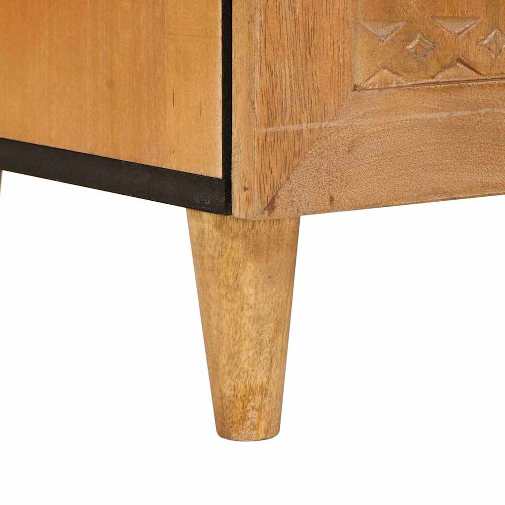 vidaXL Dressoir Lichtbruin 33.5 x 90 x 75 cm