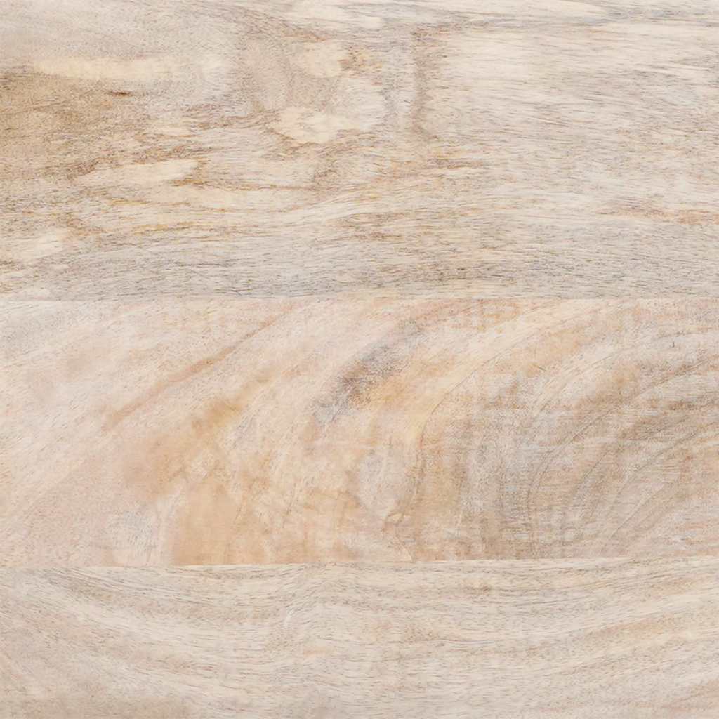 vidaXL Nachtkastje Lichtbruin 50 x 33 x 60 cm massief mangohout