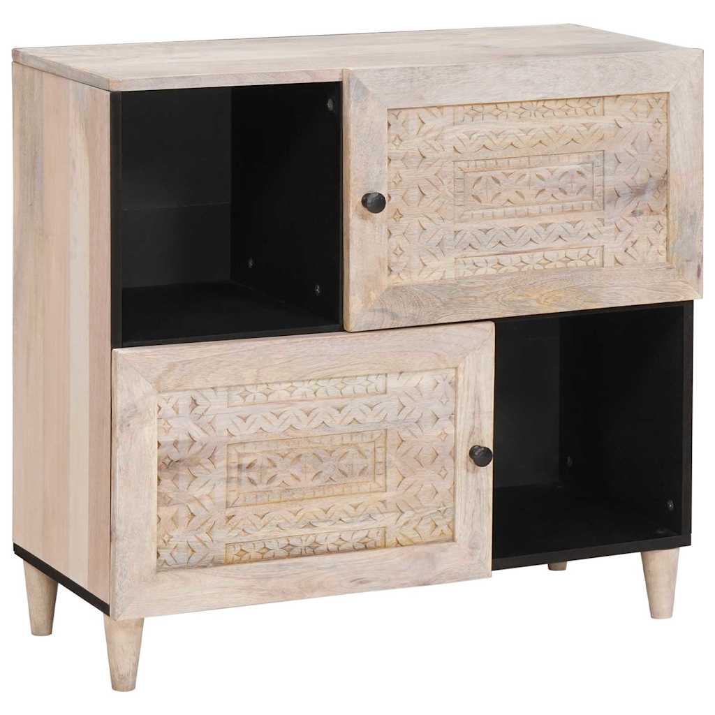 vidaXL Dressoir Lichtbruin Massief mango-hout en samengesteld hout