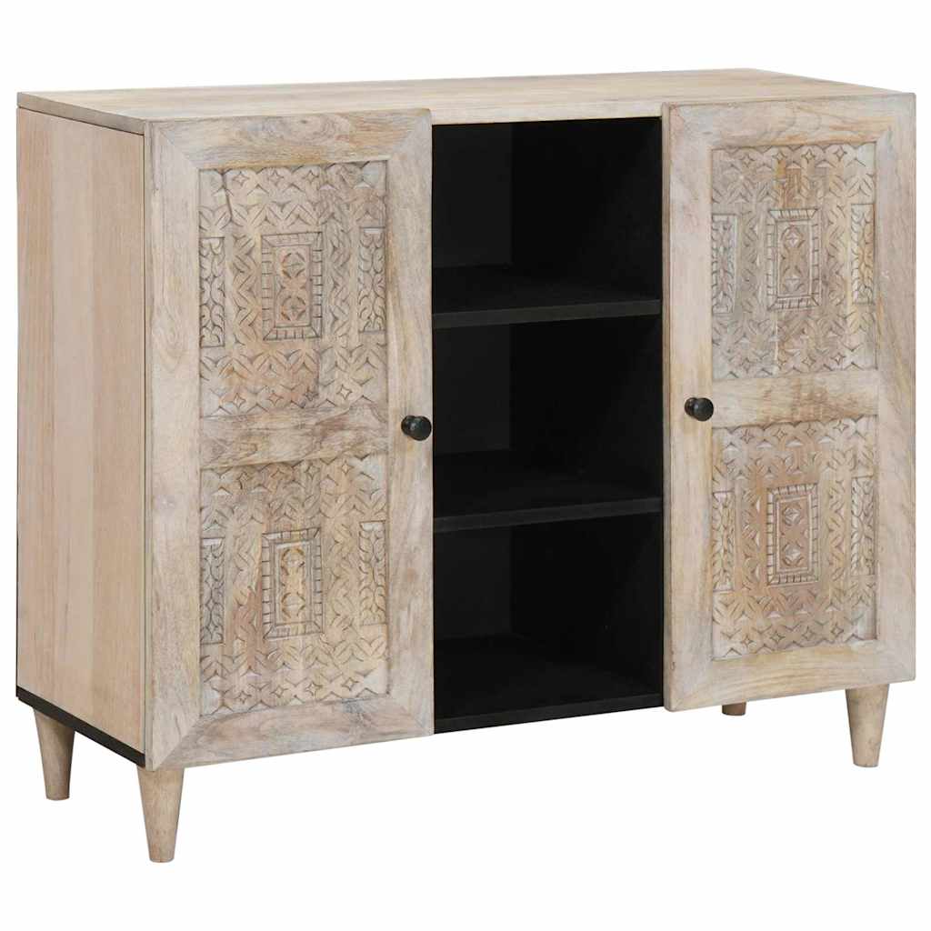 vidaXL Dressoir Lichtbruin 33.5 x 90 x 75 cm