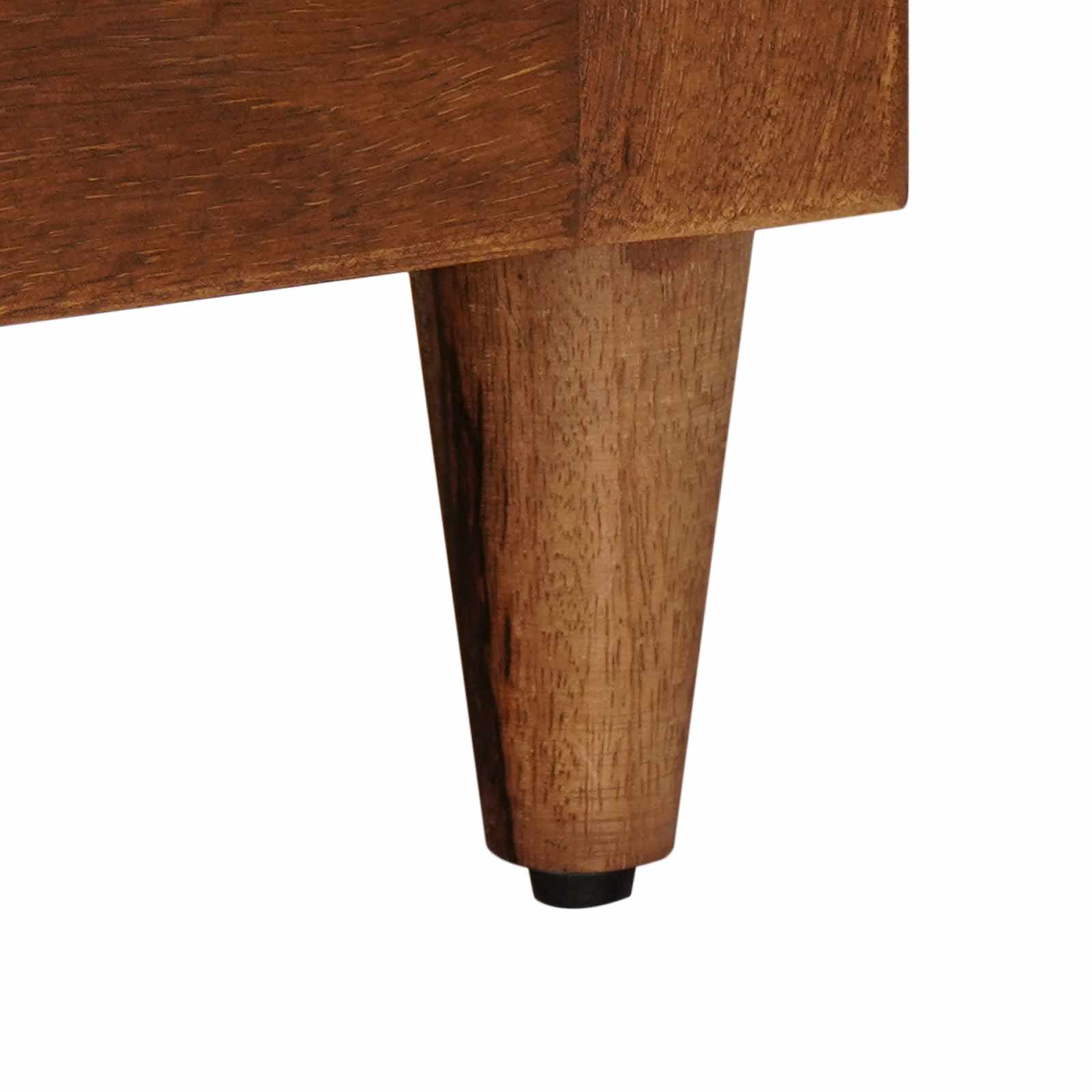 vidaXL Nachtkastje 2 pcs Bruin 40 x 33,5 x 46 cm Massief Mango Hout