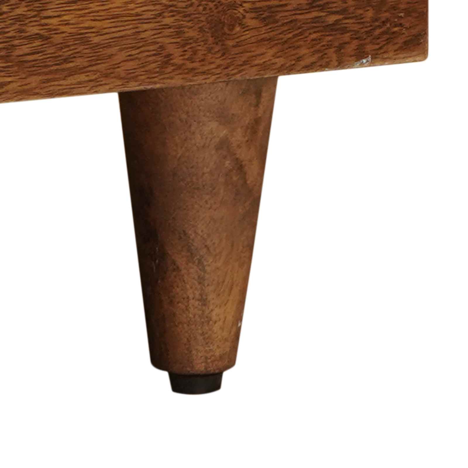 vidaXL TV-kast Walnotenhout 70 x 33,5 x 46 cm Massief Mango Hout