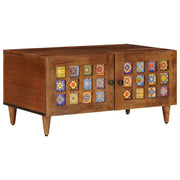 vidaXL Salontafel Bruin 80 x 50 x 40 cm Massief Mango Hout