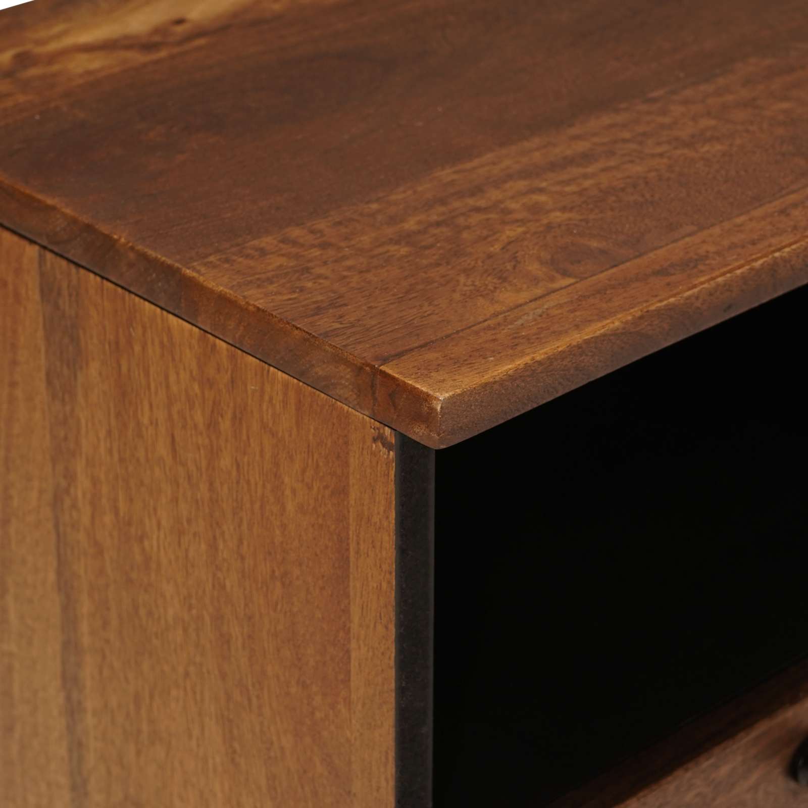 vidaXL Salontafel met lade Bruin 80 x 54 x 40 cm Massief Mango Hout