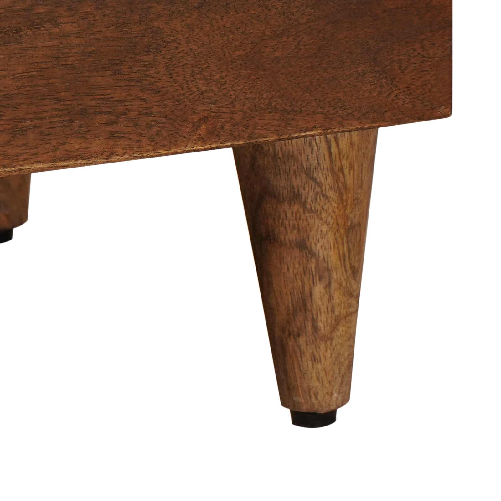 vidaXL Salontafel met lade Bruin 80 x 54 x 40 cm Massief Mango Hout