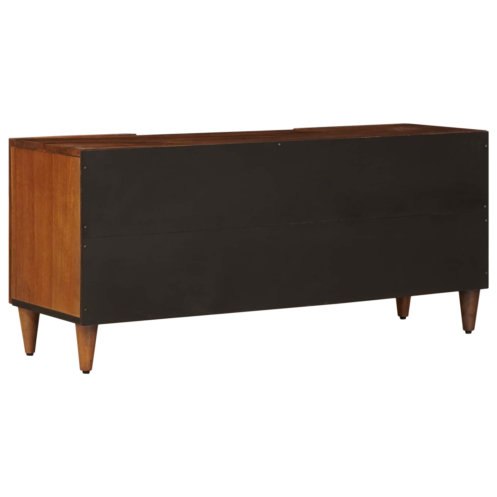 vidaXL TV-kast Walnotenhout 105 x 33,5 x 46 cm Massief Mango Hout