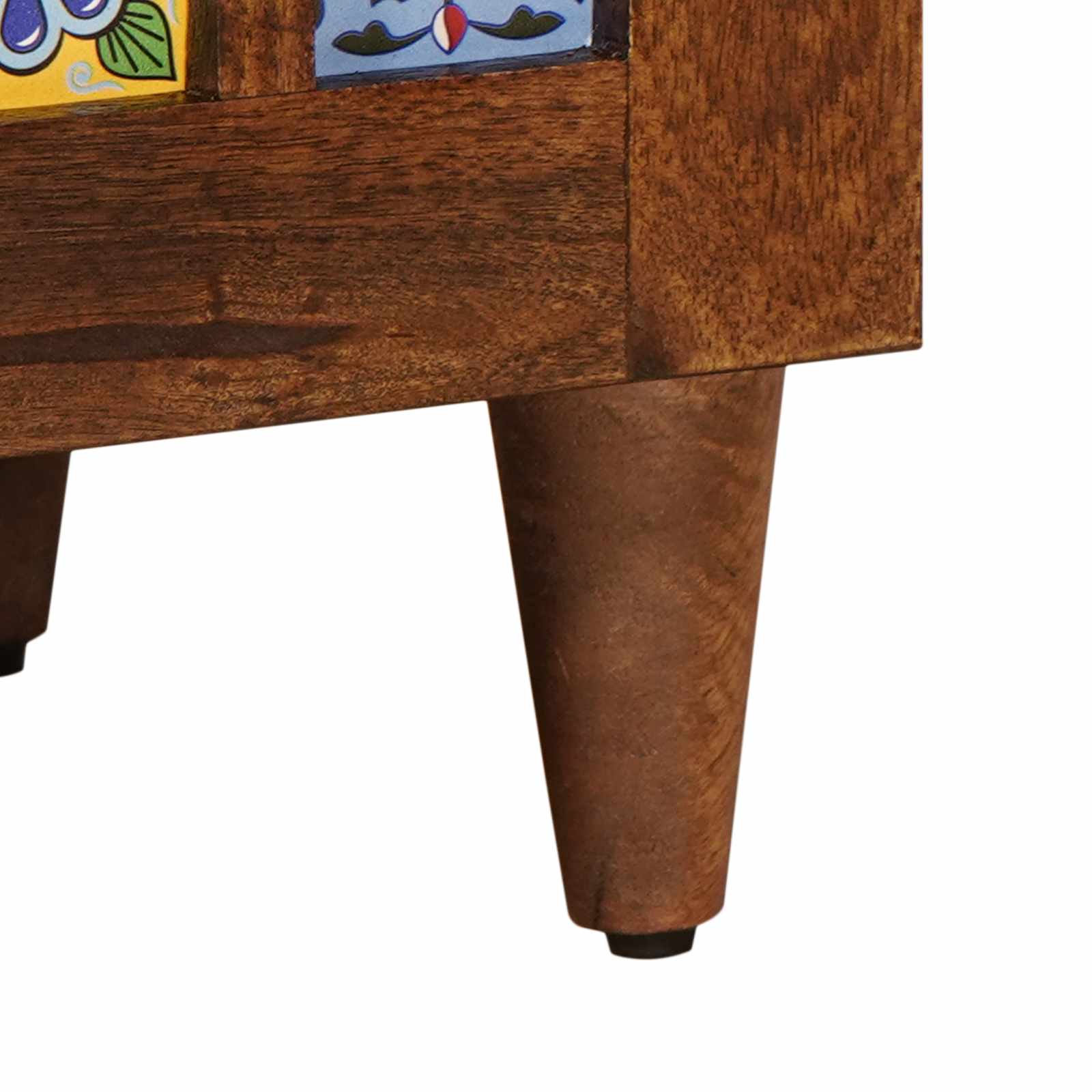 vidaXL TV-kast Walnotenhout 80 x 31,5 x 46 cm Massief Mango Hout