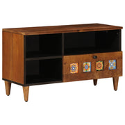 vidaXL TV-kast Walnotenhout 80 x 33,5 x 46 cm Massief Mango Hout