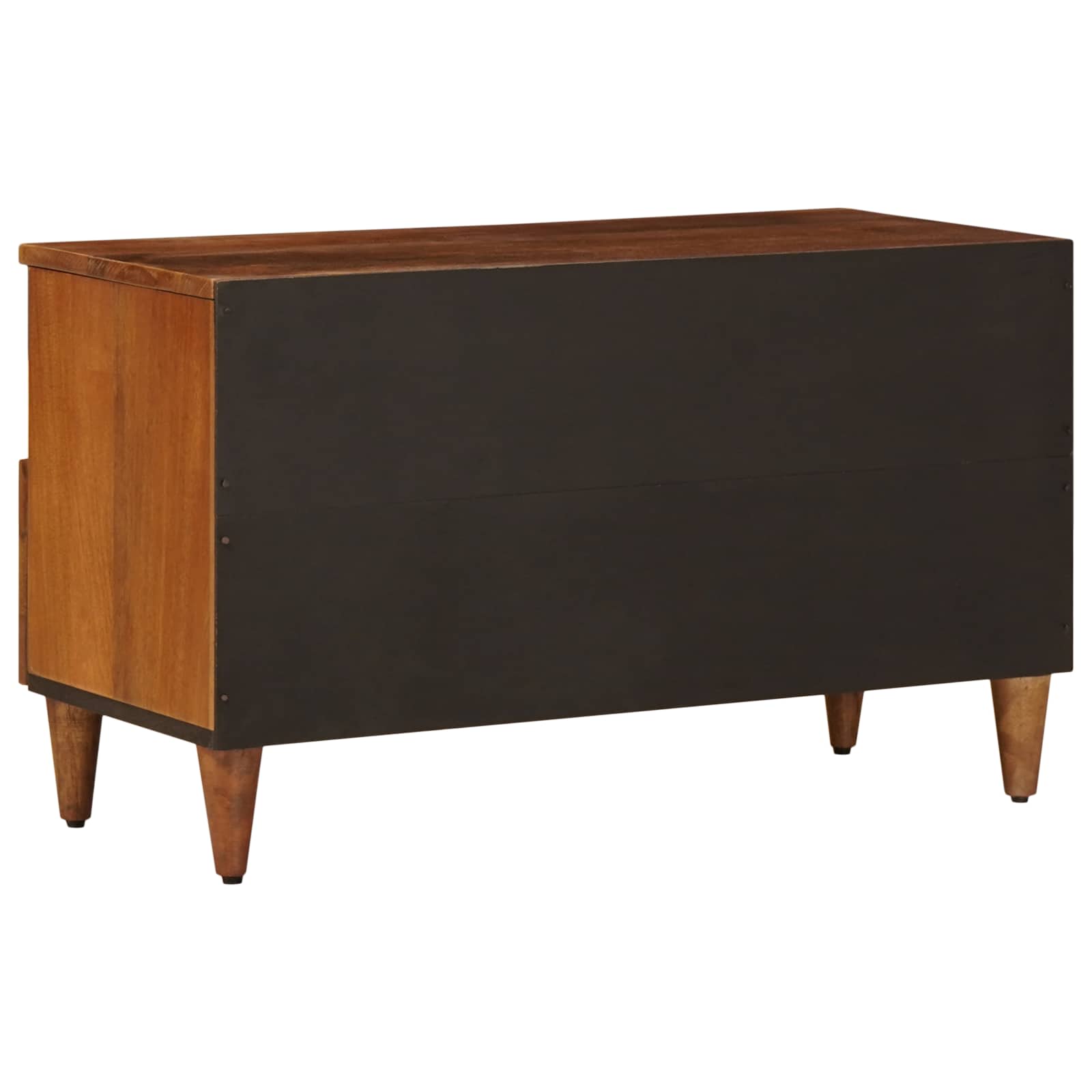 vidaXL TV-kast Walnotenhout 80 x 33,5 x 46 cm Massief Mango Hout