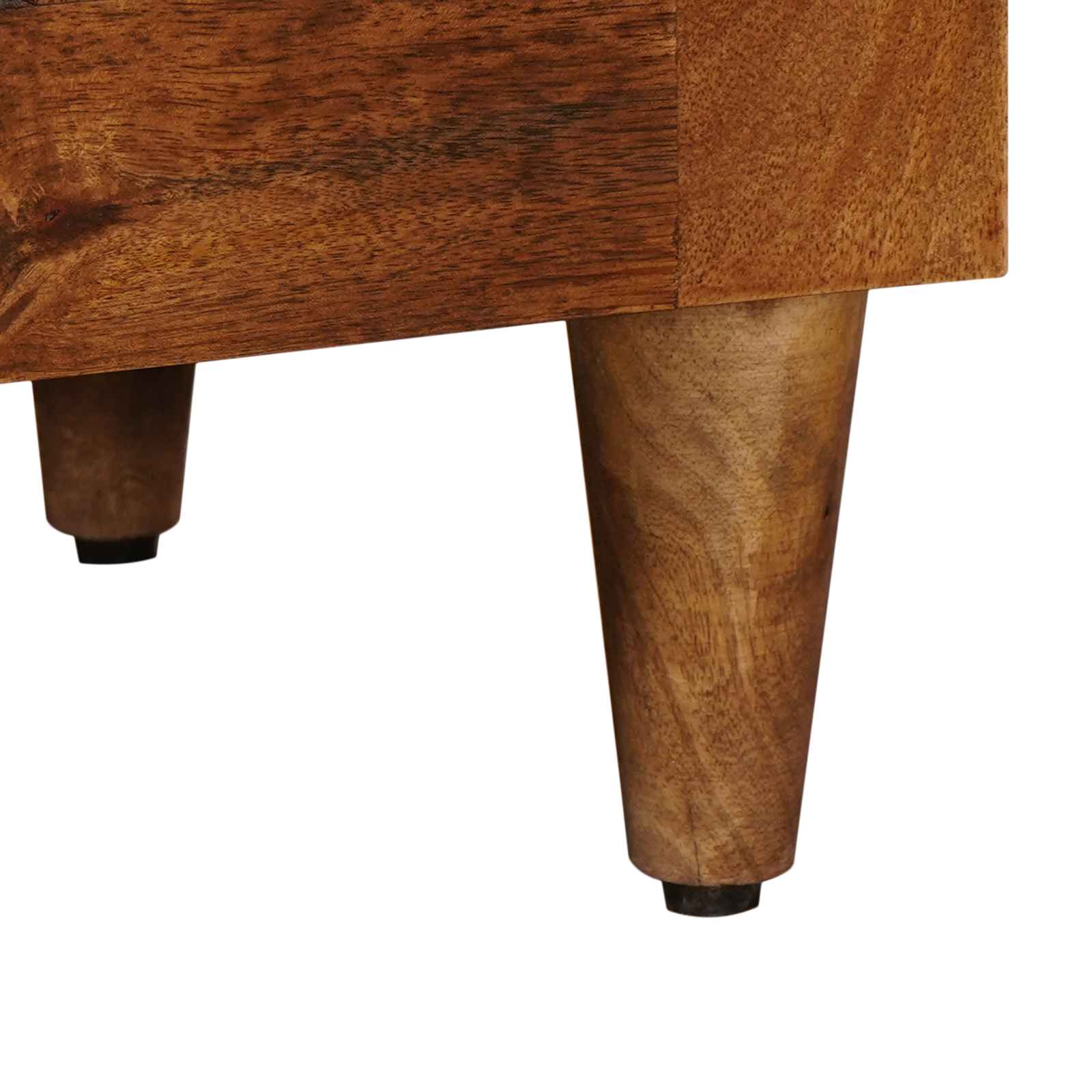vidaXL Badkamerkast met lade met plank Walnotenhout 38 x 33,5 x 160 cm