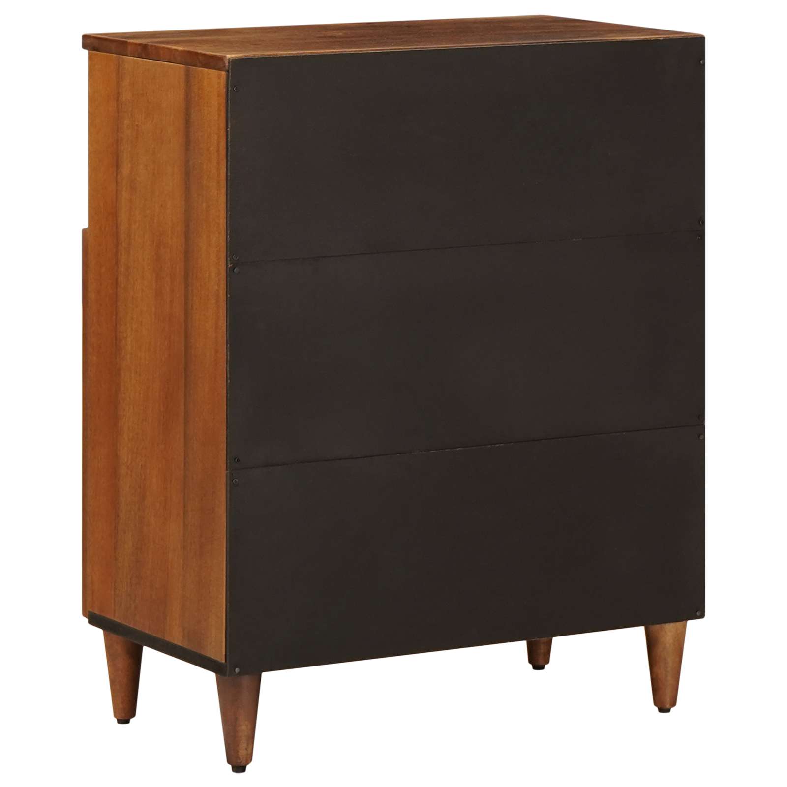 vidaXL Dressoir Walnotenhout 60 x 33,5 x 75 cm Massief Mango Hout