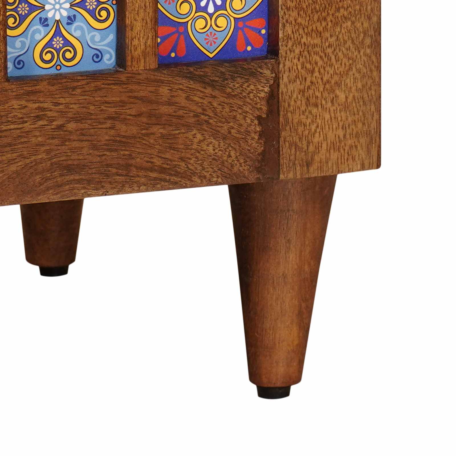 vidaXL Dressoir Walnotenhout 60 x 33,5 x 75 cm Massief Mango Hout