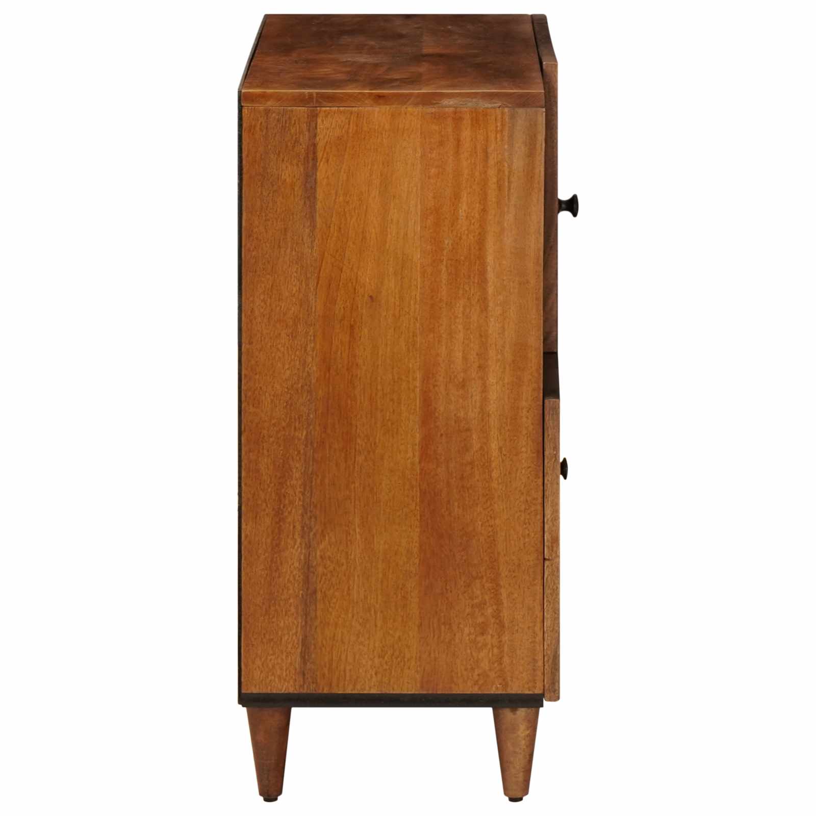 vidaXL Dressoir Walnotenhout 80 x 33,5 x 75 cm Massief Mango Hout