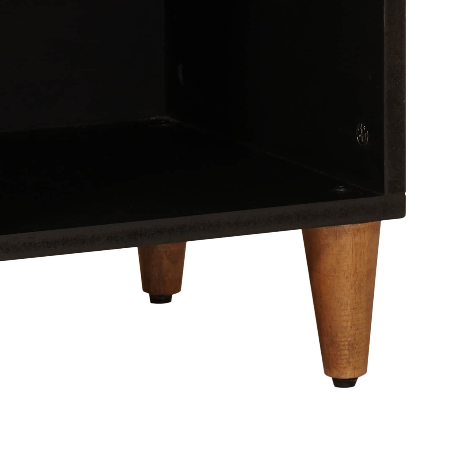 vidaXL Dressoir Walnotenhout 80 x 33,5 x 75 cm Massief Mango Hout