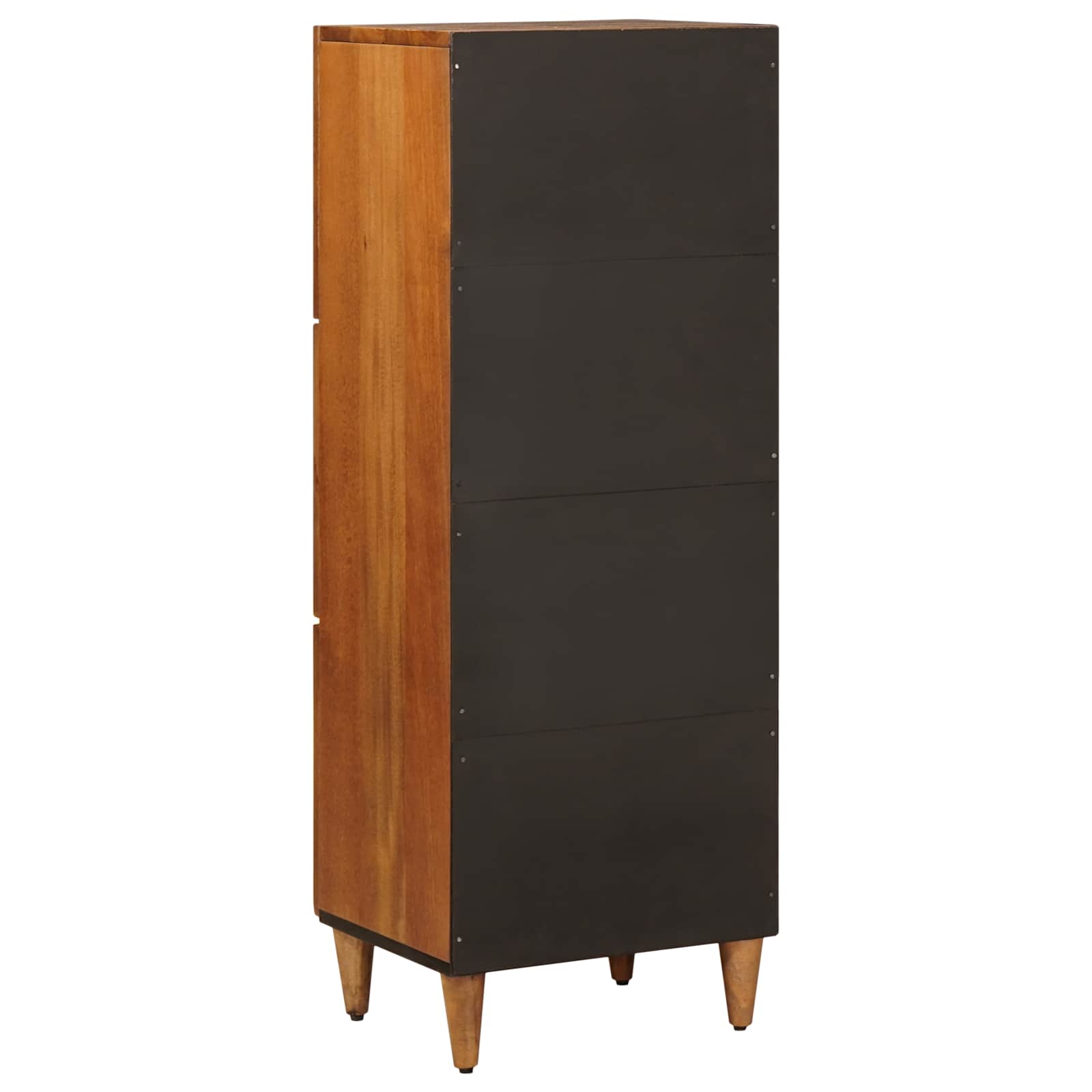 vidaXL Hoge kast Walnotenhout 40 x 33,5 x 110 cm Massief Mango Hout