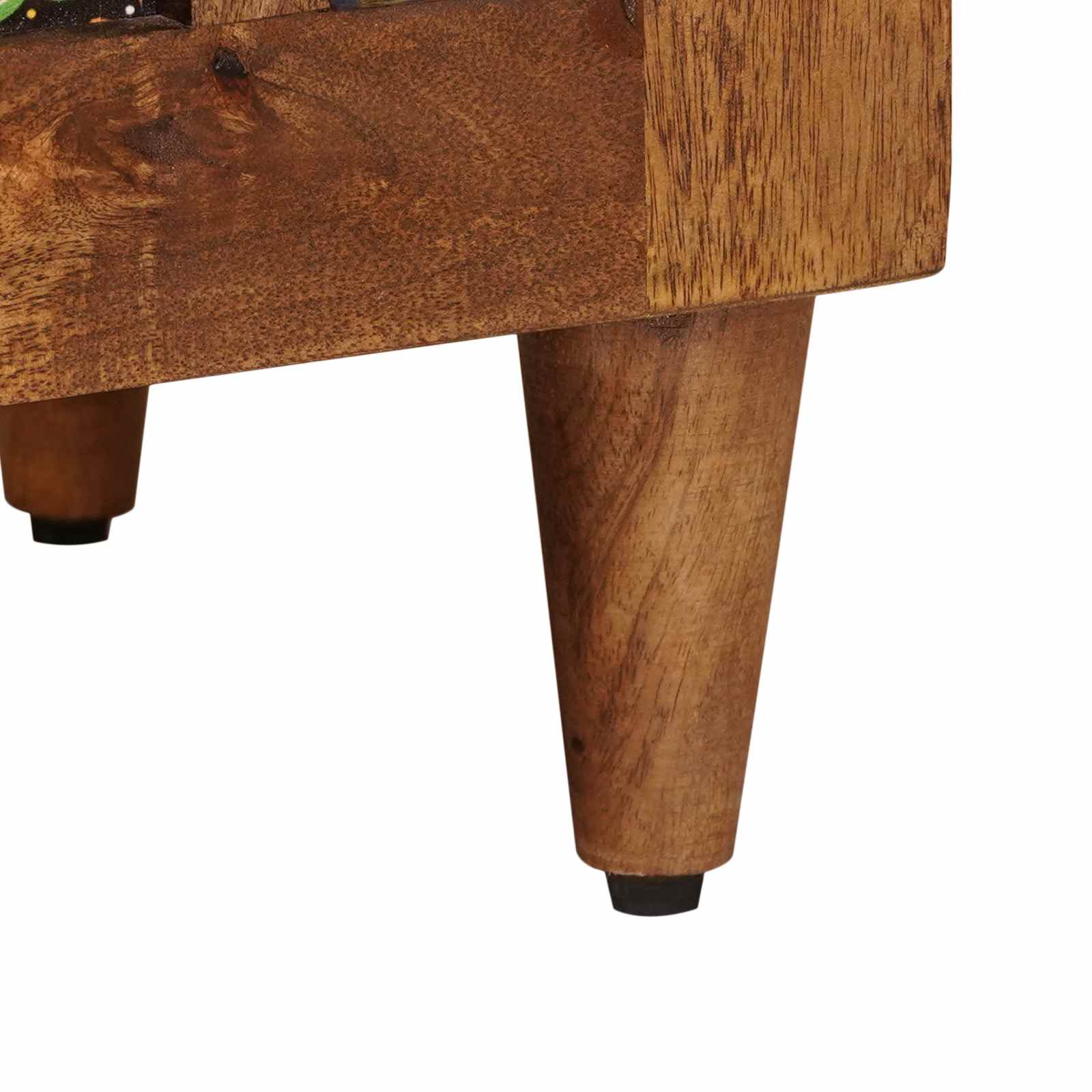vidaXL Hoge kast Walnotenhout 40 x 33,5 x 110 cm Massief Mango Hout