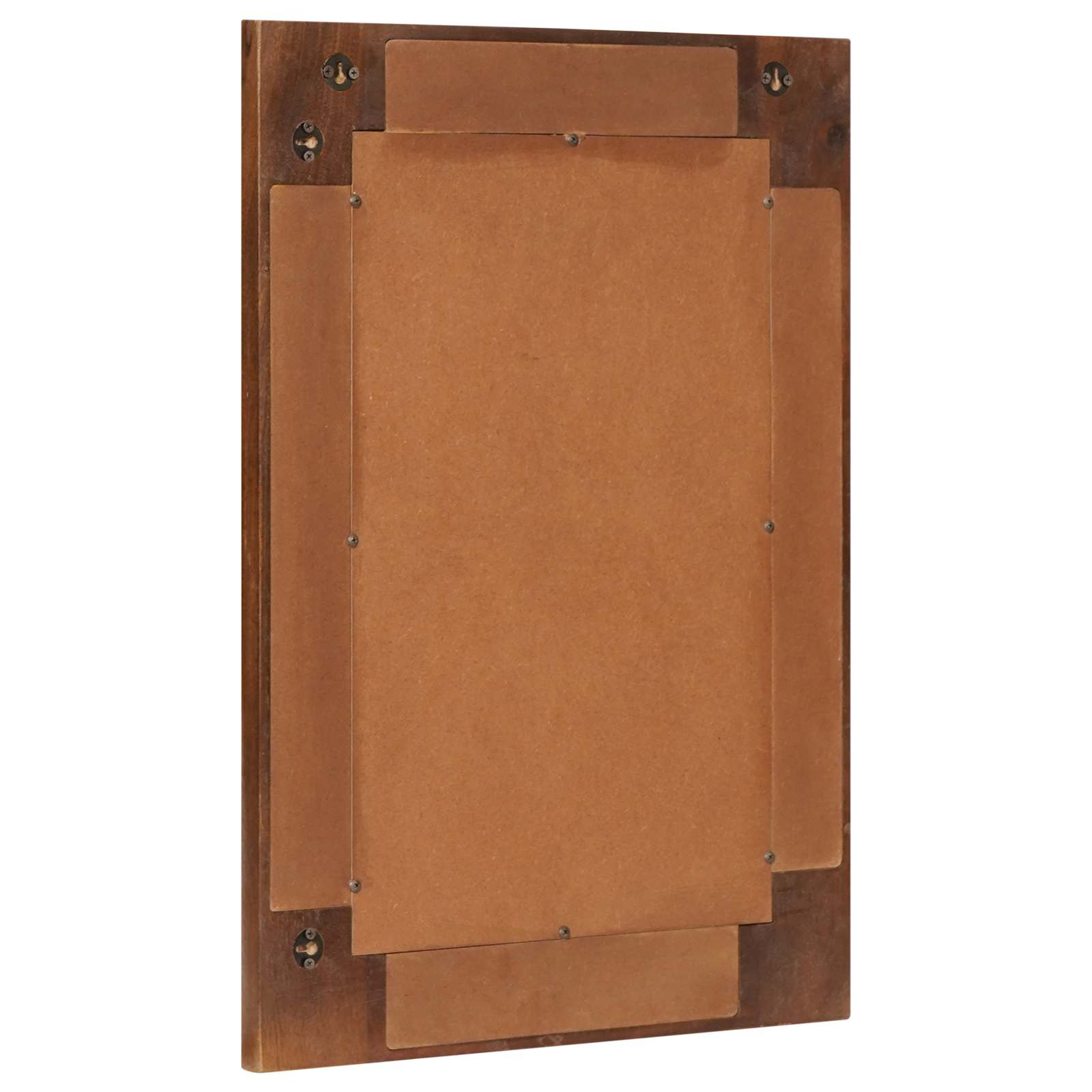 vidaXL Badkamer Spiegel Walnotenhout 50 x 70 x 3 cm Massief Mango Hout