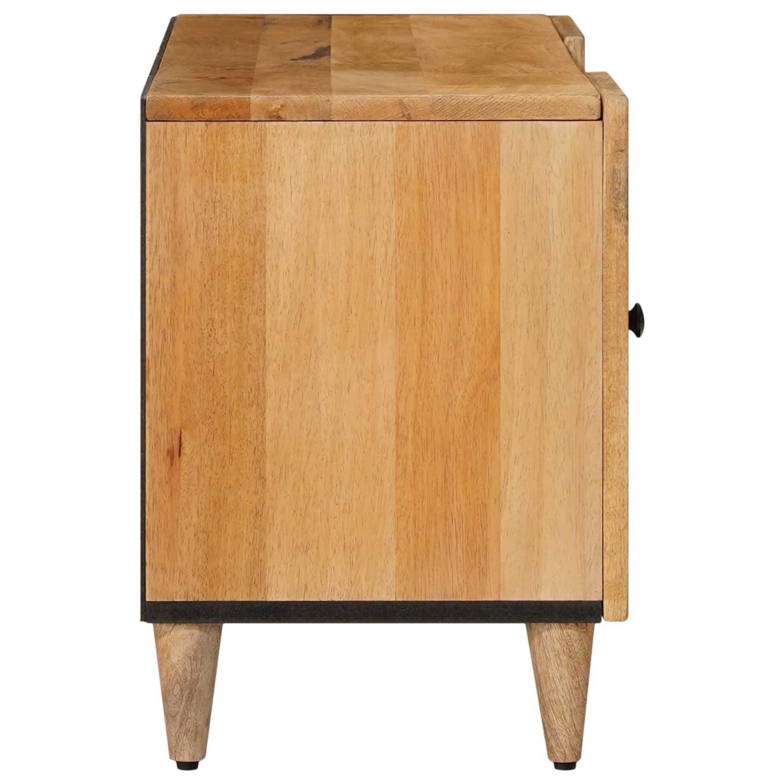 vidaXL TV-kast Walnotenhout 105 x 33,5 x 46 cm Massief Mango Hout