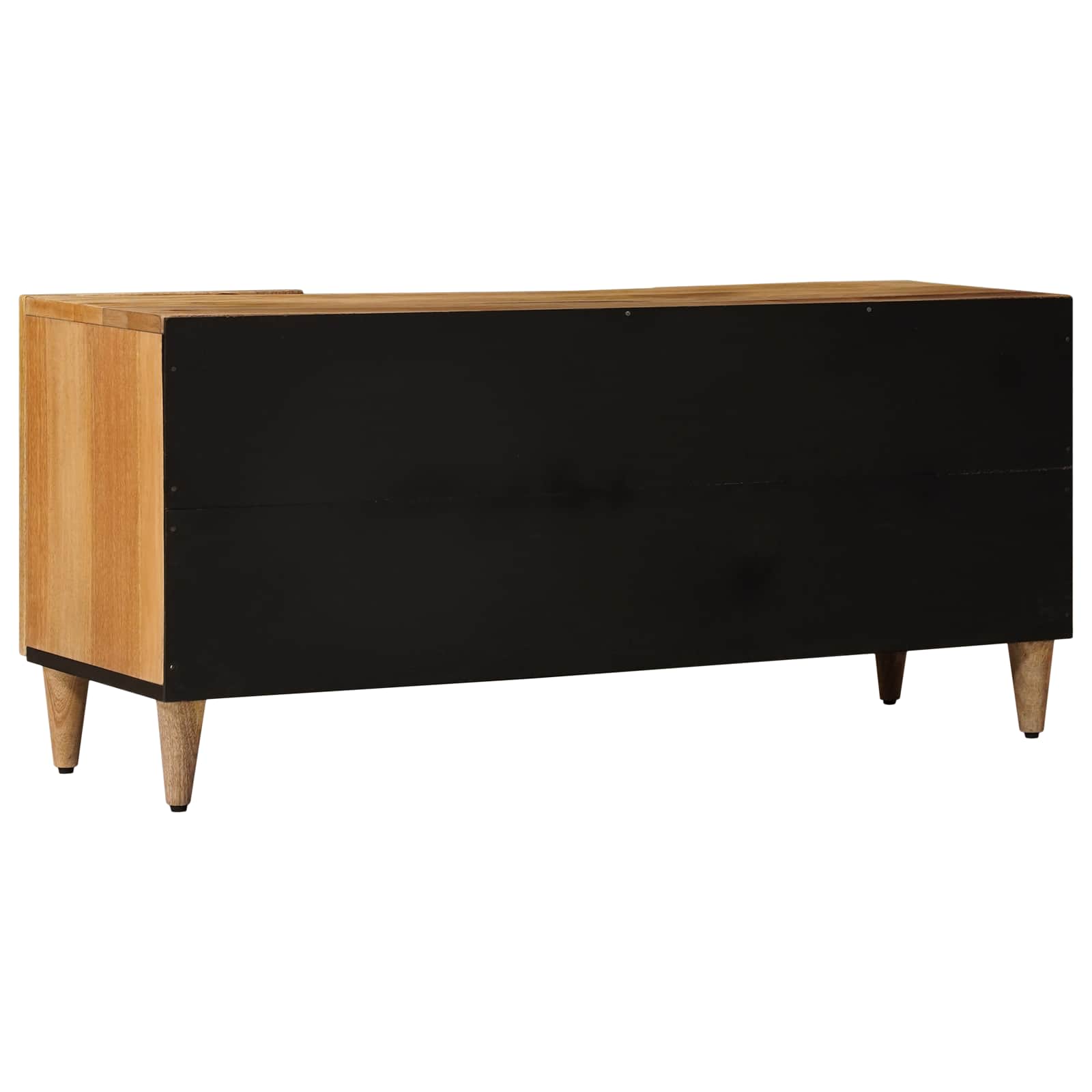 vidaXL TV-kast Walnotenhout 105 x 33,5 x 46 cm Massief Mango Hout