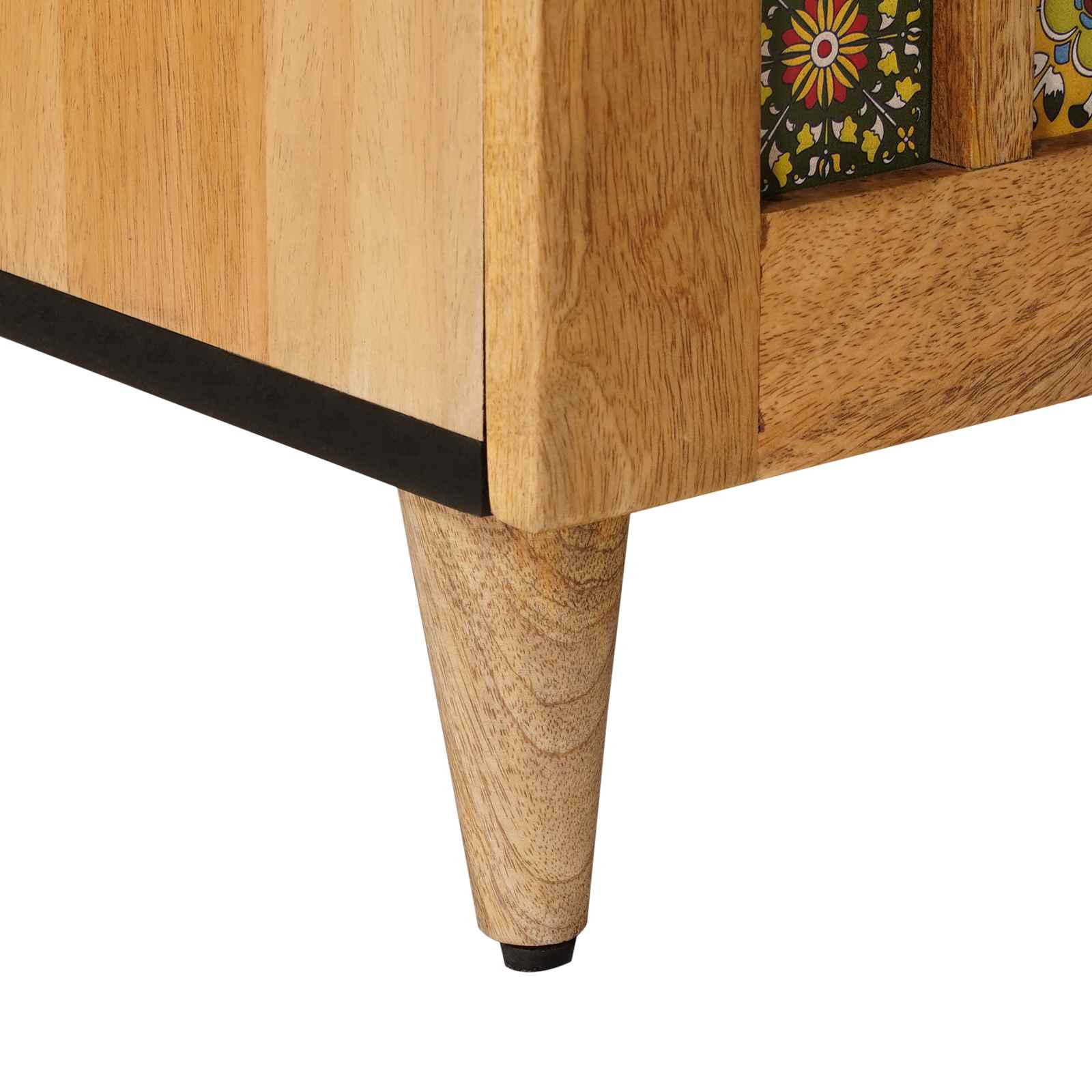 vidaXL TV-kast Walnotenhout 105 x 33,5 x 46 cm Massief Mango Hout