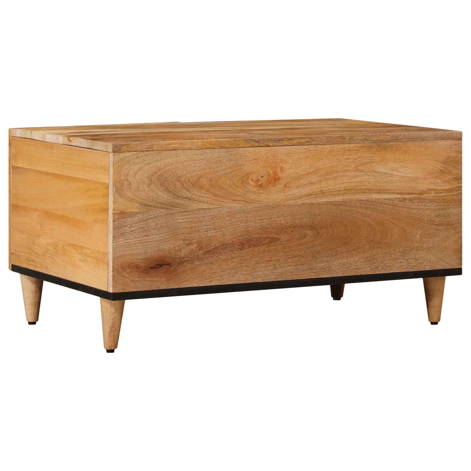 vidaXL Salontafel Bruin 80 x 50 x 40 cm Massief Mango Hout